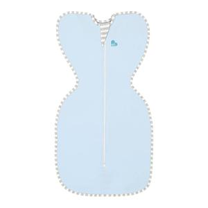 Love To Dream Swaddle UP, Blue, Medium, 13-18.5 lbs., Dramatically better sleep, Allow baby to sleep in their preferred arms up position for self-soothing, snug fit calms startle reflex