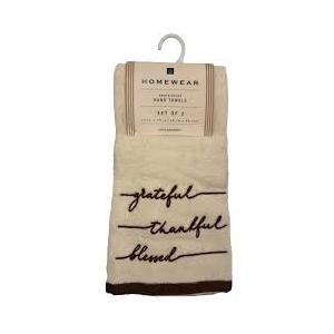 Home Wear Hand Towels Set of 2 15x25