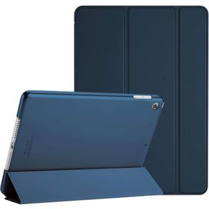ProCase for iPad 9th/ 8th/ 7th Generation Case 10.2 Inch (2021/2020/2019 Release), 10.2 iPad Case 9th/ 8th/ 7th Gen Cover, Slim Smart Cover with Translucent Hard Shell Back -Navy