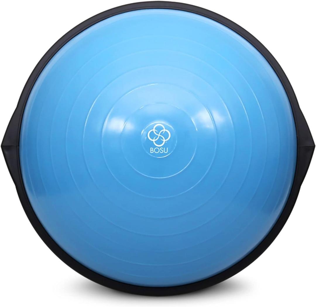 Bosu Home Gym Equipment The Original Balance Trainer 26 Inch Diameter (Light Blue/Black)