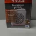 Pelonis Personal Mini Fan Forced Heater 3 Heat Settings-adjustable Thermostat