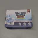 Toilet Bowl Cleaner Tablets 40 Pack, Long-Lasting Drop-in Tank Tablets with Sustained-Release Technology, Fight Tough Stains & Odors, Household & Commercial Use, Compatible with Most Toilets-Effective