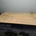 24V Can Am Renegade Ride-On ATV for Kids - LED, MP3/USB/Radio, Bluetooth, Leather Seat - Safe Outdoor Fun for 3-8 Years (Khaki)