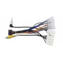 16pin Car Radio Stereo Power Retrofit Wiring Harness Adapter fits for Subaru Outback Legacy 2008-2013 Support Factory OEM Backup Camera