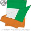 Irish Flag Ireland Home Decor Banner St Patrick Tapestry Shamrock Lucky Holiday Wall American Patio Decorations Small Lwan Garden March Clover Outdoor Erin go Bragh Gifts Made In USA (House Flag 28" x 40" Only)