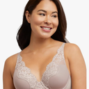 Bali Women's Lace Underwire Bra, One Smooth U Comfort Stretch Full-Coverage Convertible Bra 34C