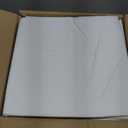 Rectangle Tablecloth 60" x 84", White Washable Polyester Table Cloth, Wipeable Table Cover for Dining, Wedding, Birthday, Party, Banquet Decor, 12 Pack