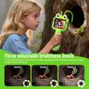Kids Borescope with Light Borescope Camera for Kids Rechargeable STEM Science Educational Outdoor Toy with 32GB Card Nature Outside Exploration Birthday Gift for Boys Girls Ages 4,5,6,7,8,9,10,11,12