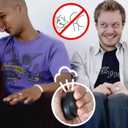 Novelty Squeeze Pooter Fart Machine with Realistic Sound Effects - Pocket-Size Prank Noisemaker,Joke Toys, Prank Farting Toys Rubber, Makes The Most Realistic Sounds for Party Gift Toy (Red)