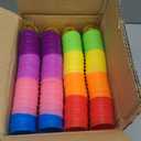 SpringFlower 240 PCS 2.3 inch Plastic Easter Eggs Plus 2 Golden Eggs, Empty Fillable Eggs, Plastic Eggs Bulks for Easter Basket Stuffer, Easter Party Favor, Easter Egg Hunt