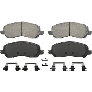DRiV Wagner Disc Brake Pad Set - ZD866 - Ceramic Brakes for Car - Reduces Noise & Restores Braking Performance - Stainless-Steel Hardware - QS - Ceramic