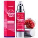 Estriol Cream for Women Menopause Relief: Natural Bioidentical Estrogen Cream, Hormone Balance, Perimenopause Support - Vaginal Health, Vulva Itch, Hot Flashes, Night Sweats, 50ml (1.7 Fl Oz) , Pack of 1