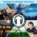 Floriogra 12 Pack Noise Canceling Headphones for Kids, Kids Ear Protection Earmuffs for Autism, Toddler, Children, Noise Cancelling Headphones Sound Proof Earmuffs for Concerts, Air Shows, Fireworks (Unisex, 12 Packs 6-color Mix)