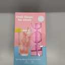 Fruit shape ice straw mold , Pack of 5