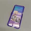 DAKORIE Case for Samsung Galaxy Z Flip 6 Case with Ring Shockproof Kickstand Hinge Protection Phone Cover for Samsung Galaxy Z Flip 6 5G(Crystal Purple)