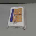 Precoco King Pillow Cases Set of 2 | 100% Cotton White Pillowcases King Size with 600 Threads | Stable Pillow Covers with Zipper Hidden for Hotel Quality, 20x36