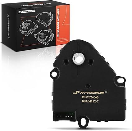 A-Premium HVAC Heater Blend Door Actuator - Compatible with Chevrolet Silverado, Tahoe, Suburban, Avalanche & Cadillac Escalade & GMC Sierra, Yukon & Hummer H2 Models - Replaces 52495593, 89018374