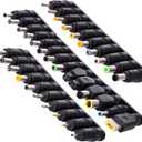 SoulBay 34pcs Universal Laptop Notebook Input DC Plug Set Jack Tips for Lenovo Toshiba Dell HP Asus and Most Laptops