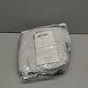 Central Park Linen Sheer Window Curtain Panels Linen Texture Solid Window Treatment Sets Drape Pairs Rod Pocket Curtains for Living and Bedroom Farmhouse 95 inches Long, 2 Panels