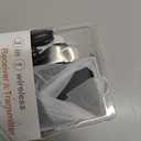 Bluetooth 5.3 Transmitter Receiver for TV and Wireless Headphones, 2-in-1 Bluetooth Adapter, Wireless Transmitter for TV, PC, MP3, Gym, Airplane Use with Any 3.5 mm Audio Jack (Black)