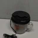 Citrus Juicer with 2 Interchangeable Cones, Premium Glass Container, Easy-to-Clean, Compact Design, Perfect for Limes, Oranges, and Lemons - Durable, Hygienic, and Versatile for Everyday Use