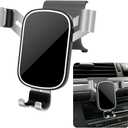 LUNQIN Car Phone Holder for Audi A6 S6 A7 S7 RS6 RS7 2012 2013 2014 2015 2016 2017 2018 Auto Interior Accessories Best Phones Mount Cell Cellphone Mobile Cradle Charging Navigation Bracket Air Vent