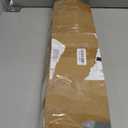 UD48S 4" Stainless Steel Telescoping Dryer Vent Kit - Flat Periscope for Whirlpool & All 4" Dryers, 90 to Straight Adjustable Dryer Duct (26-43in), Space Saving Vent Connector (Black)