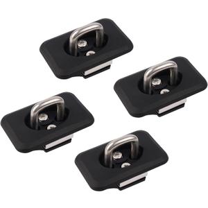 Custom Fit for Tie Down Anchors 1998-2016 Ford Super Duty 1998-2014 Ford F150 1999-2013 Chevrolet Silverado & GMC Sierra 95-08 Dodge RAM Bed Tie Downs for Truck-4 Pack Replacement Accessories