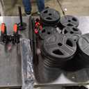 FITPLAM Adjustable dumbbell set,20/35/45/55/70/90lbs Free Weights set with upgraded nut, 5 in 1 Weight Set Used as Kettlebells, Barbell, Push up Stand, Fitness Exercise for Home Gym Suitable Men/Women