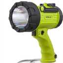 YIERBLUE Rechargeable Spotlight with 90, 000 High Lumen LED, IP67 Waterproof Handheld Flashlight Searchlight with Detachable Red Light Filter
