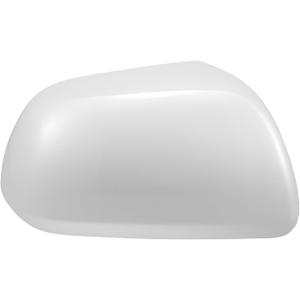 Motoforti Right Side Mirror Cover Cap, Rearview Mirror Cover Cap, for Toyota Highlander 2009-2014, ABS, White