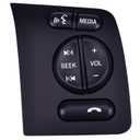 Steering Wheel Switch Radio Buttons VOL Voice Media Seek DC3T-9E740-CBW DC3T-9E740-BAW DC3T-9E740-CAW Compatible with Ford F250 F350 11-14 Super Duty Expedition Explorer 2008-2016