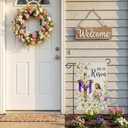 2 x He Is Risen Easter Garden Flag 12x18 Inch Double Sided Outside flag, Jesus, Lamb, Cross, Bouquet of Lilies Yard Outdoor Easter Holiday Decoration