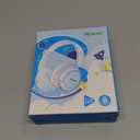 iClever BTH22 Kids Bluetooth Headphones, 60H Play Time, USB C Fast Charging, Bluetooth 5.4, AUX Cord,Safe Volume 74/85 dBA,Toddler Headphones for iPad/Tablet/Travel/School, Blue