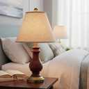 Aspen Creative 32291 Transitional Hardback Empire Shaped Spider Construction Lamp Shade in Flaxen, 14" wide (7" x 14" x 11")