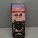 Kaluns Grilling Accessories, Dad Gifts for Christams Grilling Gifts, Heavy Duty Stainless Steel BBQ Grill Tools Set for Outdoor Grill with Aluminum Case and Apron, Dad Birthday Gifts for Men Husband