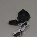 12V 0.8A Inflatable Replacement Motor for 3.5-6FT Halloween Christmas Inflatables Air Blower Fan with 3 LED Light 1.5A Adapter Outdoor Blow Up Fan Parts Inflatables (White Lights 3 LED, 12V 0.8A)