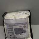 ULTICOR Jacquard Design Reclining Loveseat with Middle Console Slipcover, 8-Piece Stretch Sofa Covers, 2 seat Loveseat Recliner Cover, Washable (Ivory, Loveseat with Console Recliner Cover)