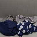 4 Pack Pack and Play Fitted Sheets Fits Graco Pack n Play Playard, Pamo Babe, Zodiak, Baby Trend Portable Playard and Other 27 x 39 Playpen Mattress, Ultra Soft and Skin-Friendly, Navy Cloud