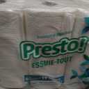 Amazon Brand - Presto! Ultra-Strong Premium Paper Towels, 158 Sheet Huge Roll - Flex-a-Size, 12 Rolls (2 Packs of 6), Equivalent to 38 Regular Rolls, White