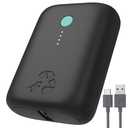 Nimble Champ Lite Portable Charger, 5200mAh Fast Charging Power Bank 15W USB C and A Port with Cable, Travel Essential Battery Pack for iPhone Galaxy Pixel MacBook iPad Kindle Airpod Laptop Tablet, Black