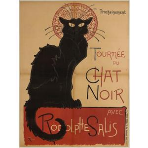 Trademark Fine Art - 'Advertising poster of the Cabaret' Canvas Art - 32x24