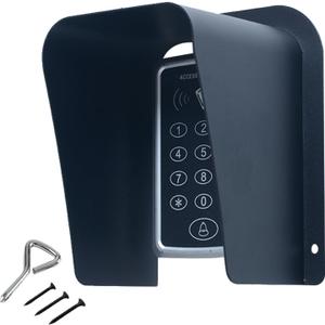 Doorbell Rain Cover Large Metal Access Control Cover Protector Camera Video Doorbell Cold Rolled Steel Shell Outdoor Keypad Shield