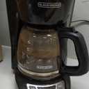 BLACK+DECKER 12-Cup Digital Coffee Maker, Programmable, Washable Basket Filter, Sneak-A-Cup, Auto Brew, Water Window, Keep Hot Plate, Black