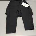 Colorfulkoala Women's High Waisted Yoga Capris 21" Inseam Leggings with Pockets Small