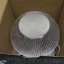 MISNODE Crystal Table Lamp, 16 Color Changing RGB Night Light dimmable Mushroom Lamp, Touch Remote Control Nightstand Lamp, USB Rechargeable Bedside Light for Living Room Bedroom Home Bar Decor