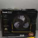 Geek Aire 16" Portable Battery Powered Fan with Metal Blade, 360 Vertical Tilt, 20h Run Time Cordless Battery Fans That Blow Cold Air for Camping Travel Tent Hurricane Home (16inch - 2025 New)