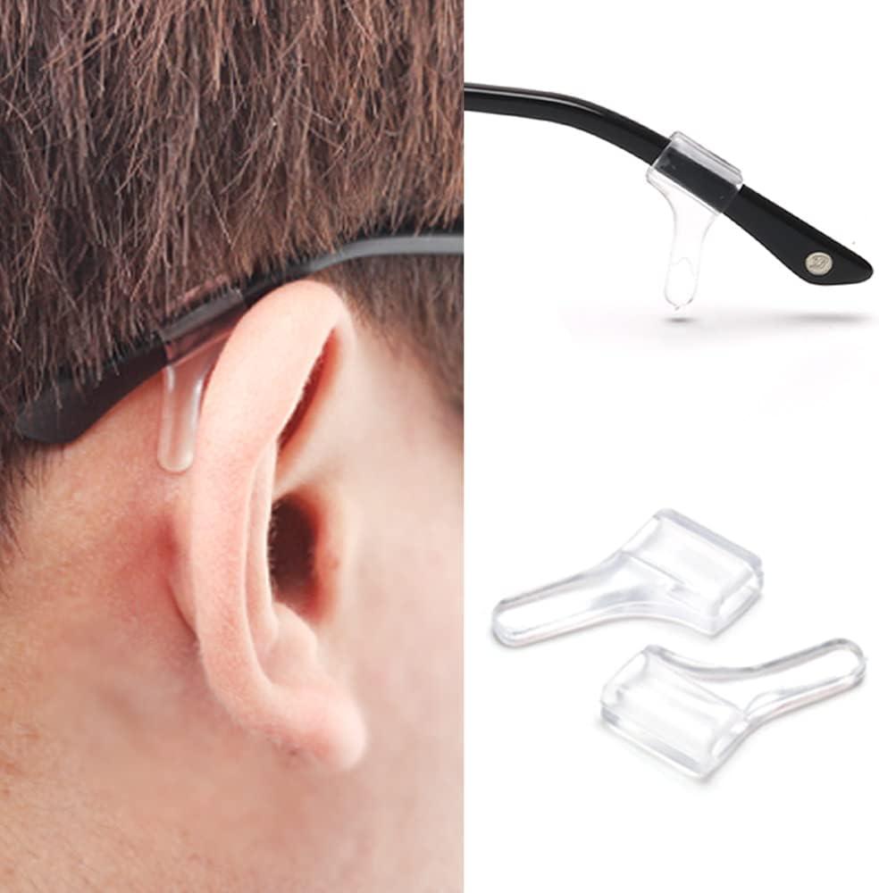 25 Pairs Eyeglasses Ear Grip Ear Hooks, Anti-Slip Holder Eyeglasses Stoppers Temple Tips Sleeve Retainer Eyewear Retainers Spectacle Stay For Eyeglasses, Sunglasses, Reading Glasses