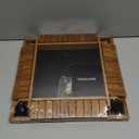 VAMSLOVE Upgraded 14 inches Shut The Box Dice Game Wooden Board Table Math Game with 8+4 Dice for 2-4 Player 4-Sided 10 Number Close The Box for Kids and Adult-Instruction Included