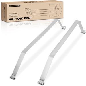 A-Premium Fuel Tank Straps Compatible with Toyota Venza 2009-2016 L4 2.7L V6 3.5L Petrol 2-PC Set